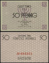 50 fenigów 15.05.1940, numeracja 885351, wyśmien