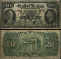 20 dolarów 2.01.1935, Montreal, seria C 072143, 