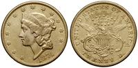 20 dolarów 1874/CC, Carson City, złoto 33.39 g, 