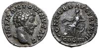 denar 163, Rzym, Aw: Głowa w prawo, IMP M ANTONI