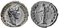 denar 140-143, Rzym, Aw: Głowa w prawo, ANTONINV