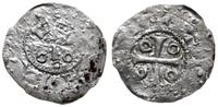 denar 1056-1106, Tiel, Głowa cesarza na wprost, 