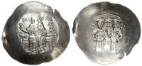 aspron trachy 1195-1197, Konstantynopol, Aw: Chr