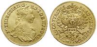 dukat 1765, Karlsburg, złoto 3.48 g, ładnie zach