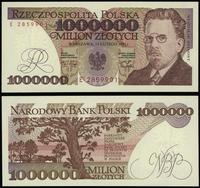 1.000.000 złotych 15.02.1991, seria E 2859901, w