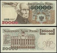 50.000 złotych 16.11.1993, seria S 0324604, wyśm