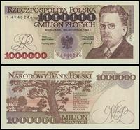 1.000.000 złotych 16.11.1993, seria M 4940246, w