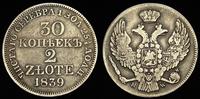 30 kopiejek= 2 złote 1839, Warszawa