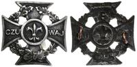 Krzyż harcerski żeński 1915-1916, na stronie odw