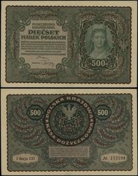 500 marek polskich 23.08.1919, seria I-CD 173598