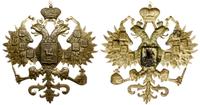 Orzeł rosyjski duży, mosiądz złocony, 115 x 105 