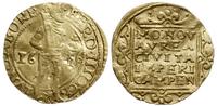 dukat 1646, złoto 3.48 g, gięty, Fr. 161, Delm. 