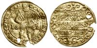 dukat 1612, złoto 3.34 g, gięty, dziurawy i wysz