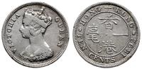 10 centów 1892, srebro próby 800, KM 6.3