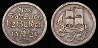 1/2 guldena 1923, Parchimowicz 59.a