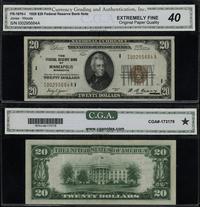 20 dolarów 1929, seria I00295684A, podpisy Jones