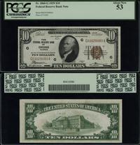 10 dolarów 1929, seria G03029080A, podpisy Jones