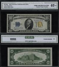 10 dolarów 1934-A, seria B10602194A, podpisy Jul