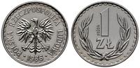 1 złoty 1986, Warszawa, PRÓBA-NIKIEL, nikiel, na