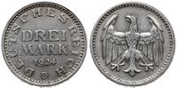 Niemcy, 3 marki, 1924 D