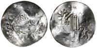 denar 1002-1024, Aw: Głowa w koronie w prawo; Rw
