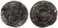 szeląg oblężniczy 1577, Gdańsk, moneta przedziur