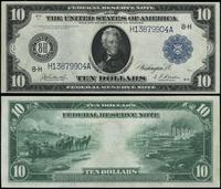 10 dolarów 1914, Blue Seal, seria H13879904A, po