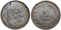 Francja, 5 franków, 1834 W