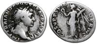 denar 107-108, Rzym, Aw: Głowa cesarza w prawo, 
