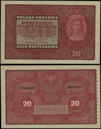 20 marek polskich 23.08.1919, II Serja AT, numer