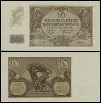 10 złotych  1.03.1940, Ser. D, numeracja 3848915