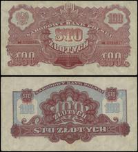 100 złotych 1944, -owym, seria AO, numeracja 532