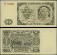 50 złotych 1.07.1948, seria DM , numeracja 78633
