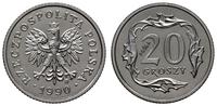 Polska, 20 groszy, 1990