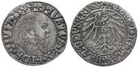 grosz 1544, Królewiec, mała głowa, końcówka napi