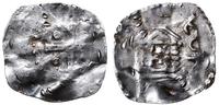 denar 1006-1047, Aw: Krzyż z kulkami w kątach; R