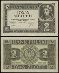 2 złote 26.02.1936, banknot bez oznaczenia serii