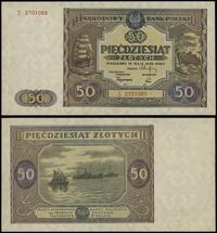 50 złotych 15.05.1946, seria S, numeracja 270108