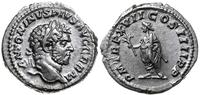denar 214, Rzym, Aw: Popiersie cesarza w prawo i