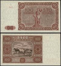 100 złotych  15.07.1947, seria F, numeracja 7236