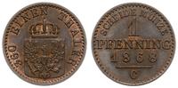 Niemcy, 1 fenig, 1868/C