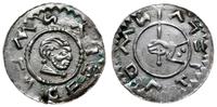 denar 1061-1085, Praga, Aw: Głowa księcia w praw