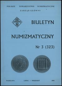 Biuletyn Numizmatyczny PTN, zeszyt nr 3 (323); W