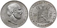 2 1/2 guldena 1872, pięknie zachowane, Dav. 236,