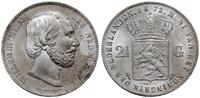 2 1/2 guldena 1872, pięknie zachowane, Dav. 236,