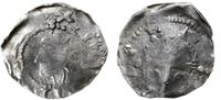 denar 1024-1039, Popiersie w koronie w lewo / Kr