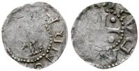 denar 1024-1039, Popiersie w lewo / krzyż z kulk