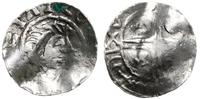 Niderlandy, naśladownictwo denara z Dinant z końca XI w.; Głowa w prawo / Dwunitkowy k..
