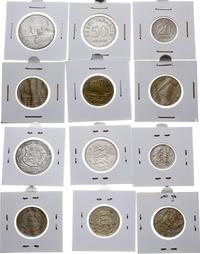 Estonia, zestaw: 23 monet obiegowych o nominałach od 1 marki do 2 koron