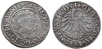 grosz 1534, Toruń, popiersie bez włosów, ale w c